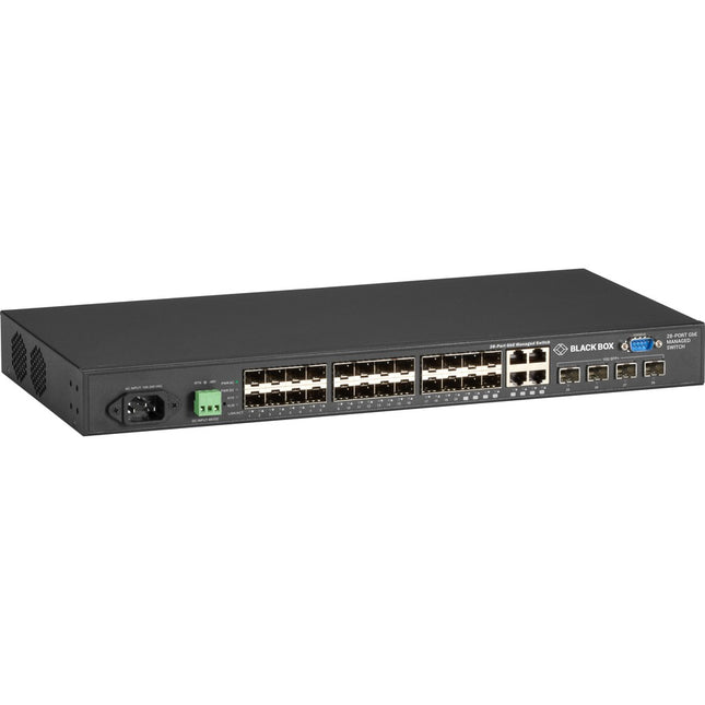 Main Image for Black Box Gigabit Managed Ethernet SFP Fiber Switch - 28-Port