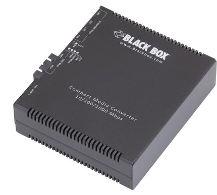 Main Image for Black Box Compact Media Converter Gigabit Ethernet Single Mode 1310nm 10km SC