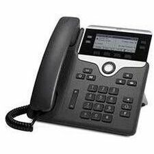 Main Image for Cisco 7841 IP Phone - Corded - Corded - Wall Mountable, Desktop, Tabletop - Charcoal - TAA Compliant