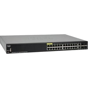 Main Image for Cisco SG350-28MP 28-Port Gigabit PoE Managed Switch