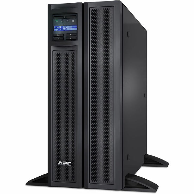 Main Image for APC Smart-UPS X, Line Interactive,3kVA,Rack/tower convert 4U,208V,2x L6-20R NEMA+4x C13 IEC+2x C19 IEC, SmartSlot,Extended runtime,Short depth [TAA]