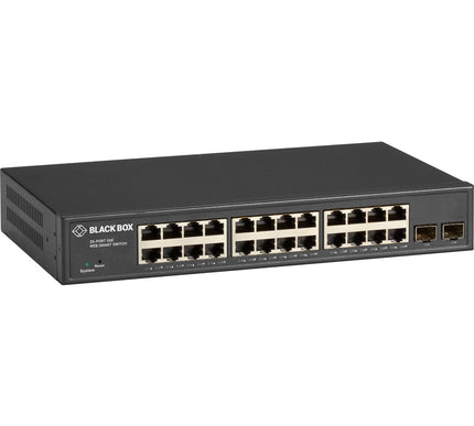Main Image for Black Box Gigabit Ethernet Managed Switch - (24) RJ-45, (2) SFP