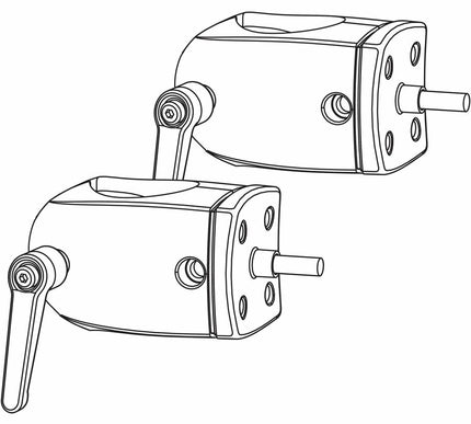 Main Image for Ergotron DS100 Outboard Pole Clamps