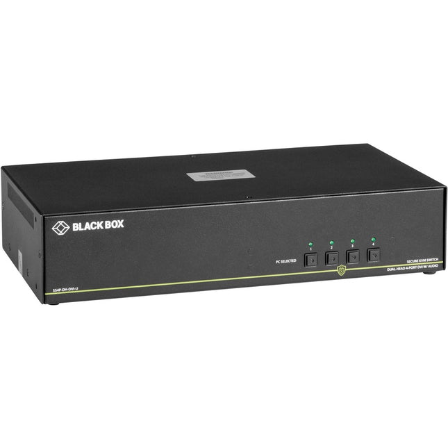 Main Image for Black Box NIAP 3.0 Secure 4-Port Dual-Head DVI-I KVM Switch