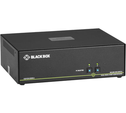 Main Image for Black Box NIAP 3.0 Secure 2-Port Dual-Head HDMI KVM Switch