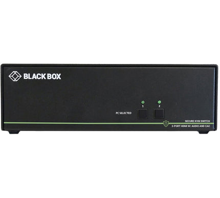 Main Image for Black Box Secure NIAP 3.0 KVM Switch - Single-Head, HDMI, CAC, 4K, 2-Port