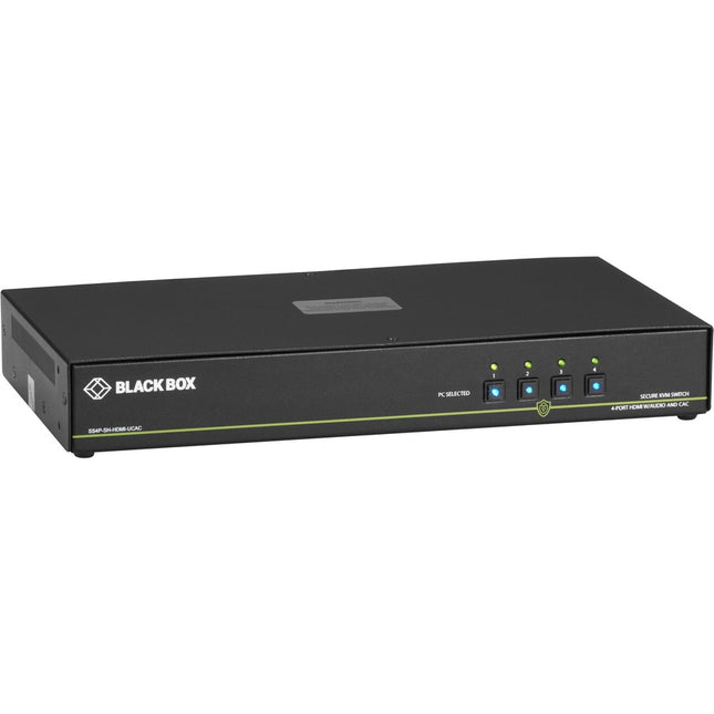 Main Image for Black Box Secure NIAP 3.0 KVM Switch - Single-Head, HDMI, CAC, 4K, 4-Port