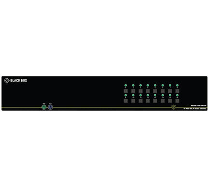 Main Image for Black Box Secure NIAP 3.0 KVM Switch - Single-Head, DVI-I, PS/2, CAC, 16-Port