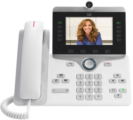 Main Image for Cisco 8865 IP Phone - Remanufactured - Corded - Corded/Cordless - Bluetooth, Wi-Fi - Desktop, Wall Mountable - White