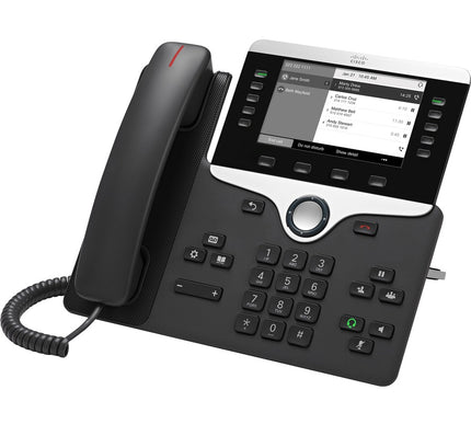 Main Image for Cisco 8811 IP Phone - Refurbished - Corded - Corded - Wall Mountable, Desktop - Charcoal
