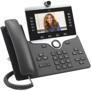 Main Image for Cisco 8865NR IP Phone - Refurbished - Corded - Corded - Wall Mountable, Desktop - Charcoal