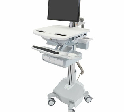 Main Image for Ergotron StyleView&reg; Electric Lift Cart with LCD Arm, LiFe Powered, 1 Drawer (1x1)