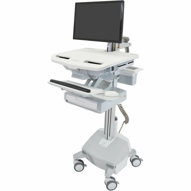 Main Image for Ergotron StyleView&reg; Electric Lift Cart with LCD Arm, LiFe Powered, 1 Drawer (1x1)