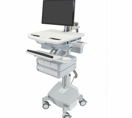 Main Image for Ergotron StyleView&reg; Electric Lift Cart with LCD Arm, LiFe Powered, 4 Drawers (3x1+1)