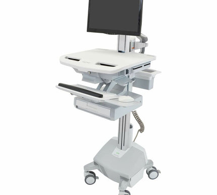 Main Image for Ergotron StyleView&reg; Electric Lift Cart with Pivot, LiFe Powered, 1 Drawer (1x1)