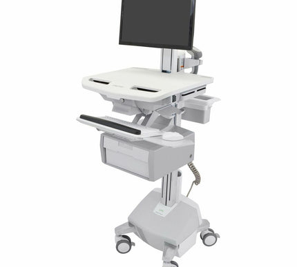 Main Image for Ergotron StyleView&reg; Electric Lift Cart with LCD Pivot, LiFe Powered, 1 Tall Drawer (1x1)