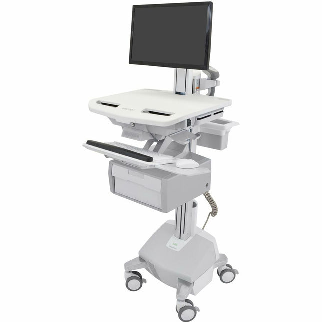 Main Image for Ergotron StyleView&reg; Electric Lift Cart with LCD Pivot, LiFe Powered, 1 Tall Drawer (1x1)
