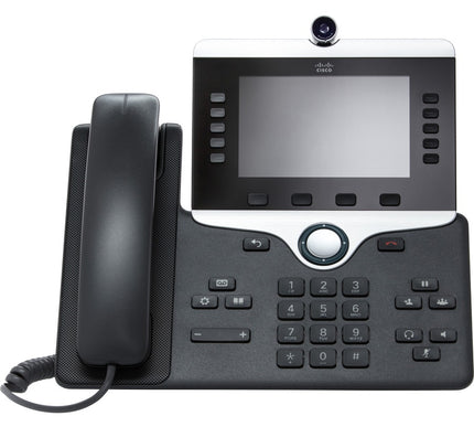Main Image for Cisco 8845 IP Phone - Corded/Cordless - Corded - Bluetooth - Wall Mountable, Tabletop - Charcoal - TAA Compliant