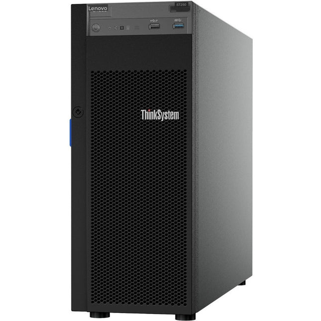 Main Image for Lenovo ThinkSystem ST250 7Y46A00ENA 4U Tower Server - 1 Xeon E-2126G 3.30 GHz - 8 GB RAM - Serial ATA/600 Controller