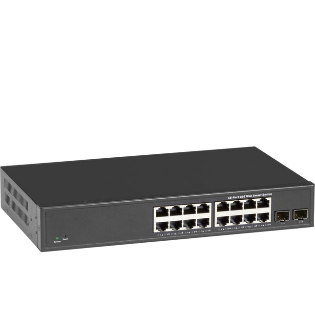 Main Image for Black Box Gigabit Ethernet Switch - Web Smart Eco Fanless, 18-Port