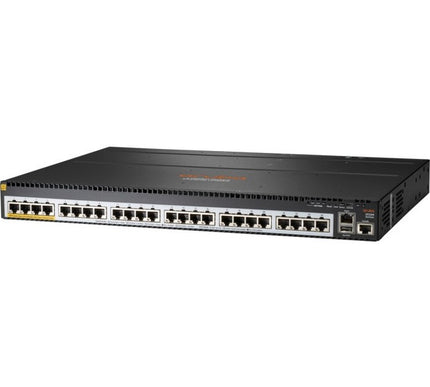 Main Image for HPE 2930M 24 Smart Rate PoE Class 6 1-slot Switch
