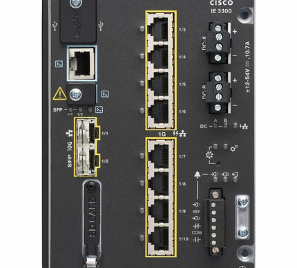 Main Image for Cisco Catalyst IE-3300-8T2S Rugged Switch