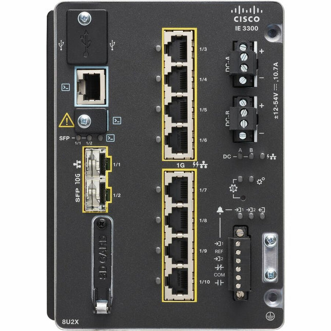 Main Image for Cisco Catalyst IE-3300-8T2S Rugged Switch