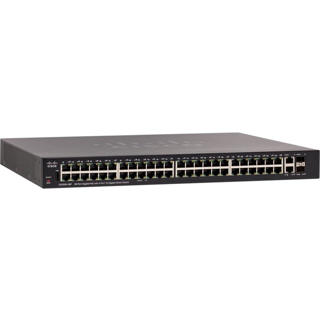 Main Image for Cisco SG250X-48P Gigabit PoE with 4-Port 10-Gigabit Smart Switch