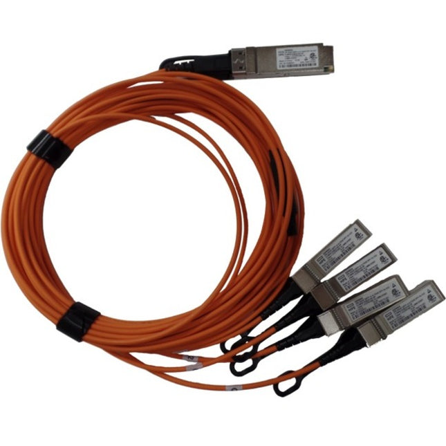 Main Image for HPE 40GbE QSFP+ to 4x10GbE SFP+ 5m Active Optical Cable