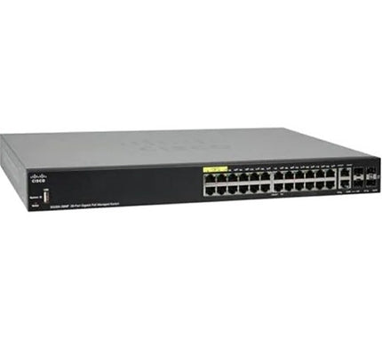 Main Image for Cisco SG350-28MP 28-Port Gigabit PoE Managed Switch