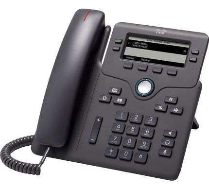 Main Image for Cisco 6851 IP Phone - Corded - Corded - Wall Mountable, Desktop - Charcoal