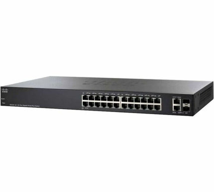 Main Image for Cisco SG220-26P 26-Port Gigabit PoE Smart Plus Switch