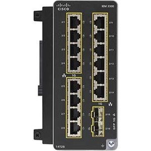 Main Image for Cisco Catalyst IE3300 Rugged Series module, 14 non-PoE Copper, 2 SFP Fiber