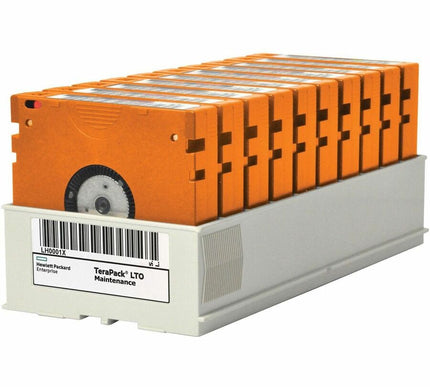 Main Image for HPE Spectra TeraPack TS1160 JE Custom Labeled 9 Data Cartridges