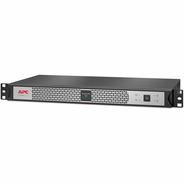 Main Image for APC Smart-UPS, Line Interactive, 500VA, Lithium-ion, Rackmount 1U, 120V, 4x NEMA 5-15R outlets, SmartConnect Port, Short Depth