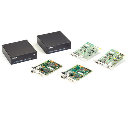 Main Image for Black Box KVM Extender - DVI-D, Embedded USB 2.0, RS232, Audio, Single-Mode Fiber