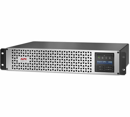 Main Image for APC Smart-UPS, Line Interactive, 1000VA, Lithium-ion, Rackmount 2U, 120V, 6x NEMA 5-15R outlets, SmartConnect Port+SmartSlot, Short Depth, AVR, LCD