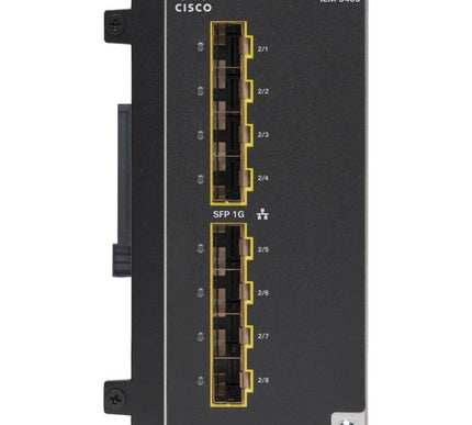 Main Image for Cisco Catalyst IE3400 with 8 GE SFP Ports, Expansion Module