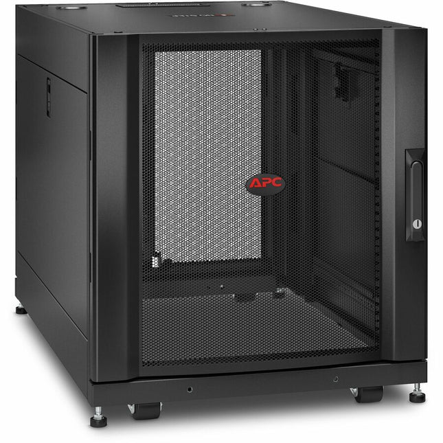 Main Image for APC NetShelter SX, Server Rack Enclosure, 12U, Black, 658H x 600W x 900D mm [TAA]