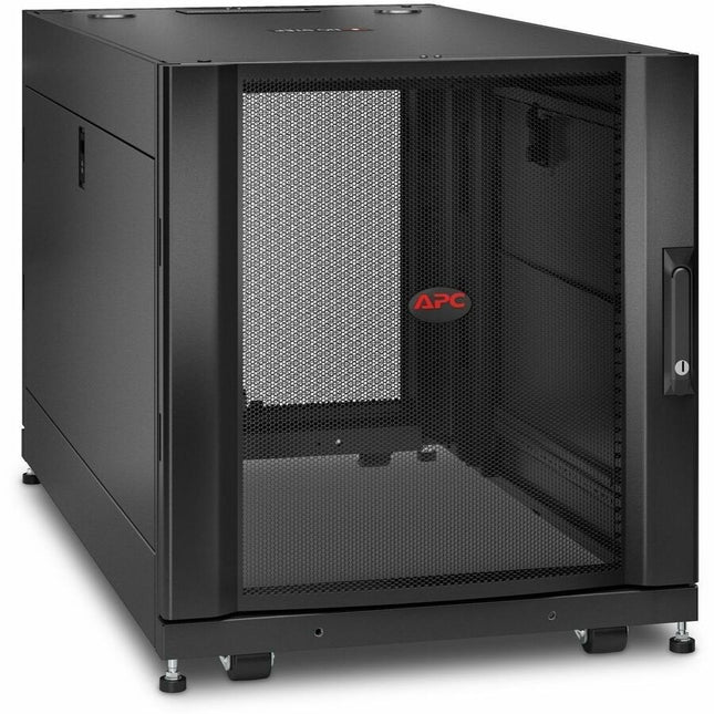 Main Image for APC NetShelter SX, Server Rack Enclosure, 12U, Shock Packaging, Black, 658H x 600W x 1070D mm [TAA]