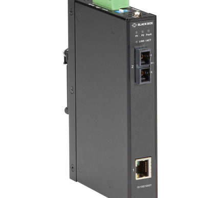 Main Image for Black Box LGC280 Series Gigabit Industrial Media Converter - Multimode SC