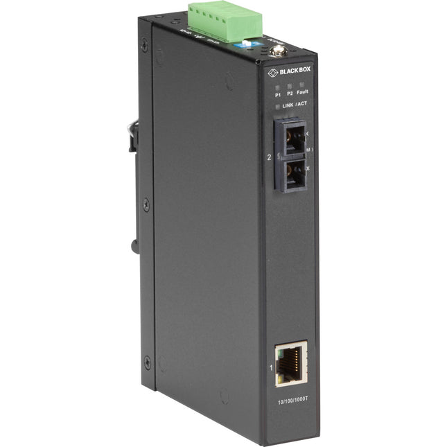 Main Image for Black Box LGC280 Series Gigabit Industrial Media Converter - Multimode SC