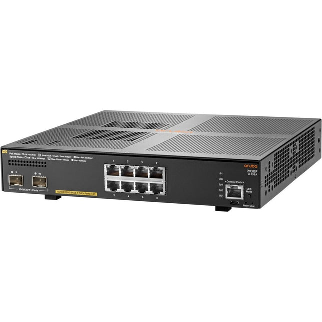 Main Image for HPE 2930F 8G PoE+ 2SFP+ Switch