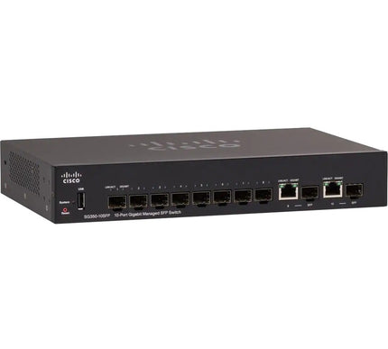 Main Image for Cisco SG350-10SFP 10-Port Gigabit Managed SFP Switch