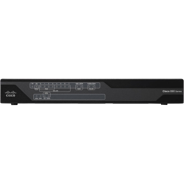 Main Image for Cisco 897VA Wi-Fi 4 IEEE 802.11n ADSL2+, VDSL, Ethernet Wireless Integrated Services Router - Refurbished