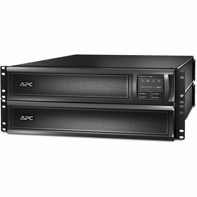 Main Image for APC Smart-UPS X, Line Interactive, 2000VA,Rack/tower convertible 2U, 100V-127V, 3x 5-15R+3x 5-20R+1x L5-20R NEMA,NMC,Extended runtime,10 Ft input cord
