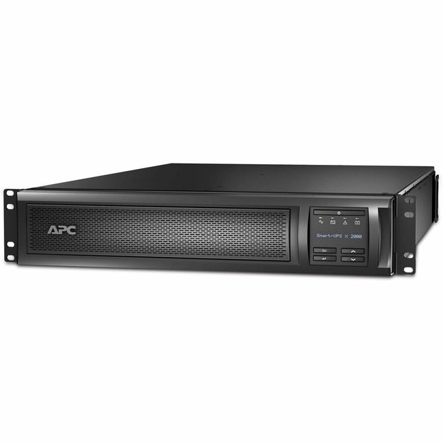 Main Image for APC Smart-UPS X, Line Interactive, 2000VA, Rack/tower 2U, 100V-127V, 3x 5-15R+3x 5-20R+1x L5-20R NEMA, SmartSlot, Extended runtime, 10ft input cord