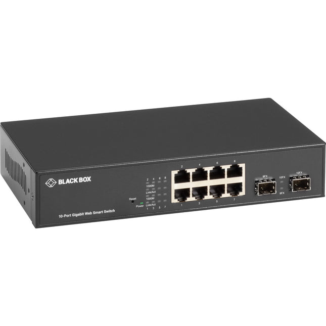 Main Image for Black Box LGB700 Series Web Smart Gigabit Ethernet Switch - SFP, 10-Port