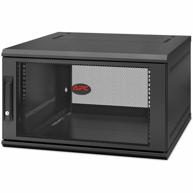 Main Image for APC NetShelter 6U Wallmount Rack Enclosure Cabinet Single Hinged Server Depth