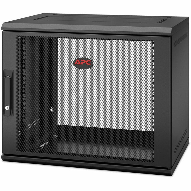 Main Image for APC NetShelter 9U Wallmount Rack Enclosure Cabinet Single Hinged Switch Depth